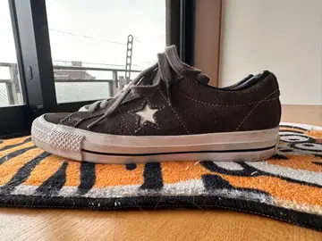 다크 그레이 타임라인 원스타 컨버스 25cm