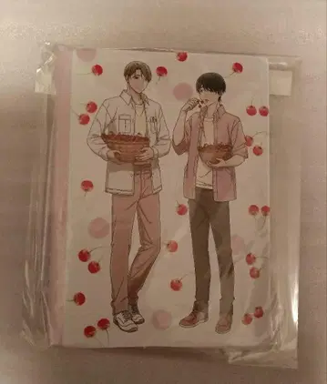 체리마호 프리미엄 엽서 홀더 쿠로사와&아다치 체리 따기 ver.