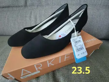 CHARKIES  블랙 펌프스 23.5cm 우천 겸용