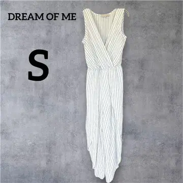 DREAM OF ME [ S ] 스트라이프 슬리브리스 올인원