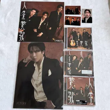 CNBLUE 인생찬가 CD 메가 자켓 클리어 파일 트레이딩 카드