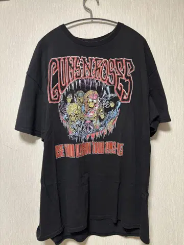Guns N' Roses T셔츠 useyourillusion tour