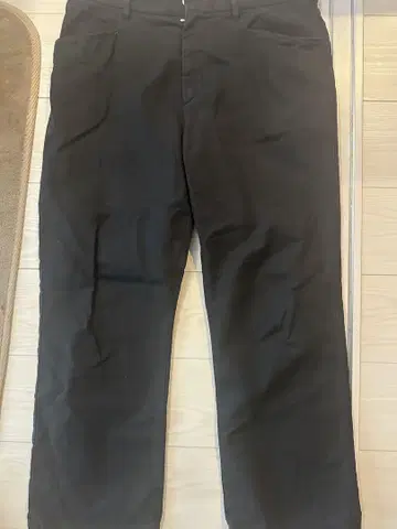 블랙 치노 팬츠