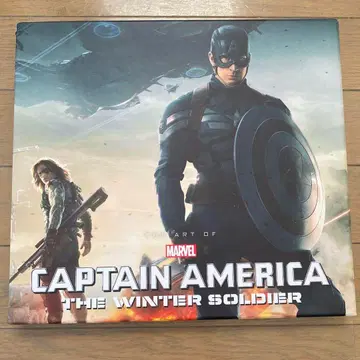 MARVEL 캡틴 아메리카 윈터 솔저 아트북 버키