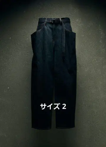 25aw Sacai 데님 팬츠 INDIGO 사이즈 2