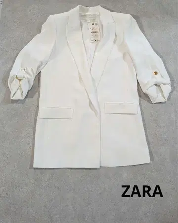 ZARA S 사이즈 자켓 화이트