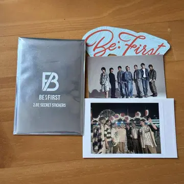 befirst 2be 시크릿 스티커 3장 세트