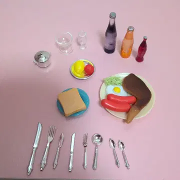 쇼와 레트로 소꿉놀이 리카짱 미니어처