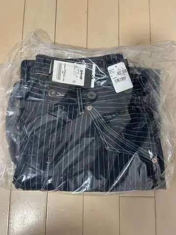 schoot 히코리 데님 인디고 컬러