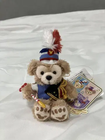 더피 봉제 인형 스트랩 해피 마칭 팬 2018 새상품급