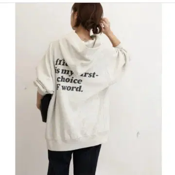 저널 스탠다드 레리움 백 로고 후디