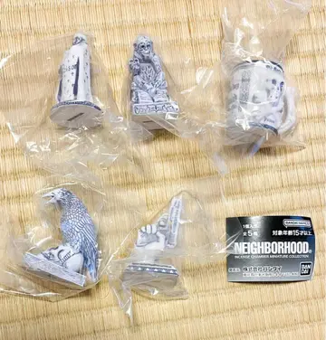 네이버후드 NEIGHBORHOOD 미니어처 전 5종 컴프 가챠