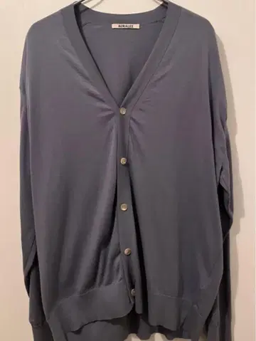 AURALEE SUPER HIGH GAUGE COTTON KNIT