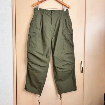 카고 팬츠 밀리터리 올리브