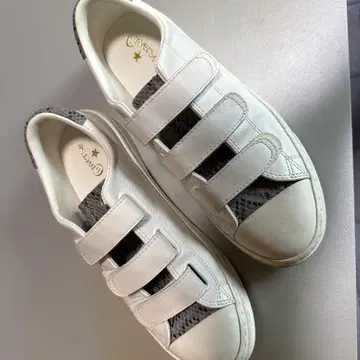 Converse 화이트 스니커즈 벨크로