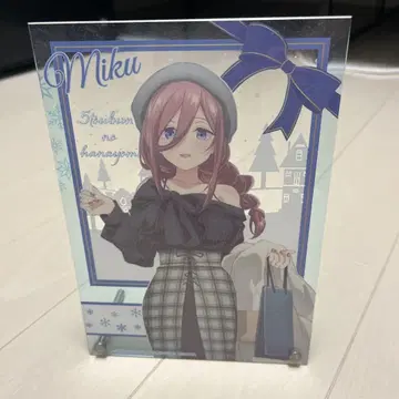 Miku 겨울 아크릴 스탠드