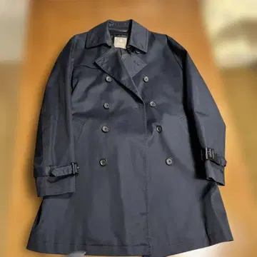 나노 유니버스 네이비 트렌치코트 남성용