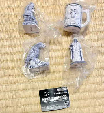 네이버후드 NEIGHBORHOOD 미니어처 4종 가챠
