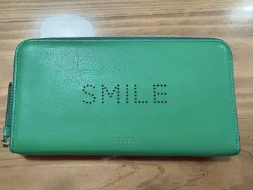 펠레보르사 지갑 스마일 그린