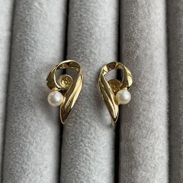 MIKIMOTO 925 실버 펄 귀찌