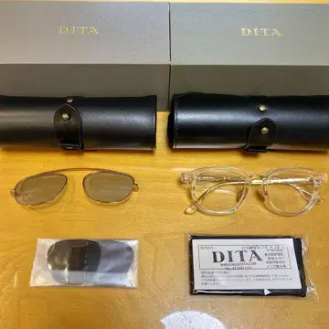 DITA LINEUS 클리어 프레임 리네우스 클립온 블루 포함