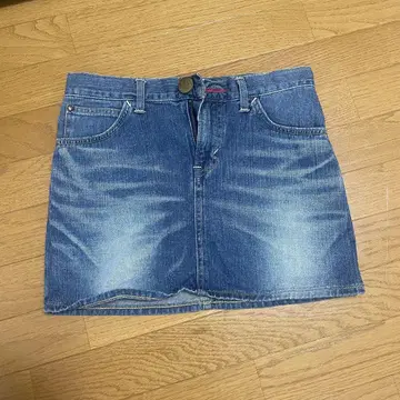 Lee 데님 미니 스커트