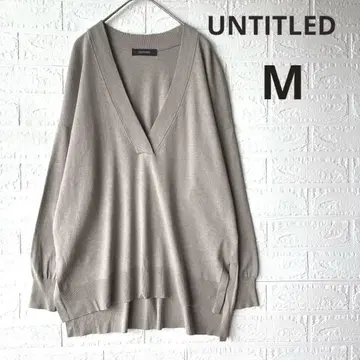 [ 새상품급 ] UNTITLED 언타이틀 오버 사이즈 풀오버 니트