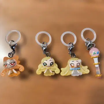 오쟈마녀 도레미 메지루시 액세서리 4개 세트