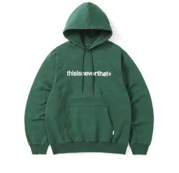 thisisneverthat 후드 부착 후드티 그린