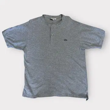 LACOSTE 라코스테 카노코 헨리넥 T셔츠 그레이