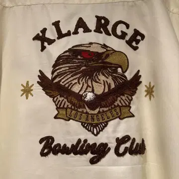 [컨디션 최상] XLARGE 크림 컬러 셔츠