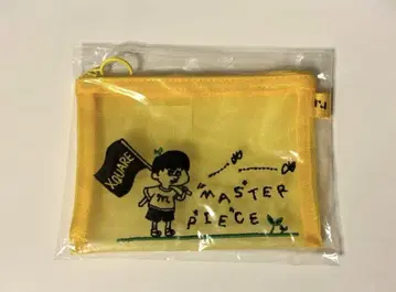 INI XQUARE MASTERPIECE 기무라 마사야 메쉬 파우치