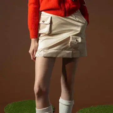 아르치비오 발수 미니 플리츠 스커트
