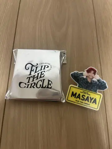 INI FLIP THE CIRCLE 기무라 마사야 명찰