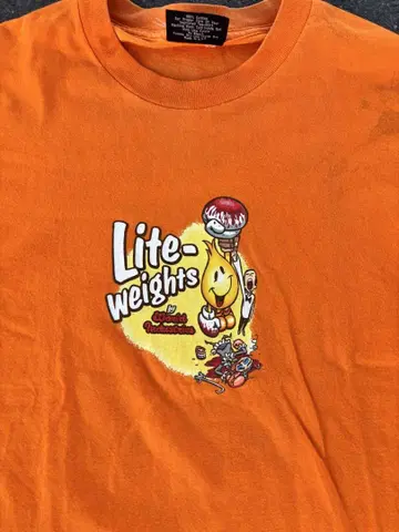 World Industries Lite-weights 오렌지 셔츠