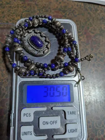 라피스 라줄리 실버 925 50cm