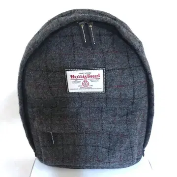 Harris Tweed 체크 무늬 백팩