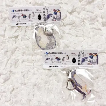 나고야항 수족관 한정판 가챠 평면 수족관 NAMIKO 아델리 펭귄