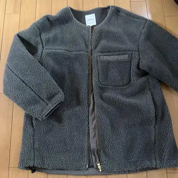 LEPSIM 그레이 플리스 자켓 M