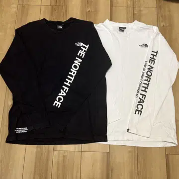 THE NORTH FACE 긴팔 티셔츠 2장 세트 XXL 사이즈