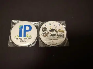 TM NETWORK 2025 IP 가챠가챠 캔뱃지