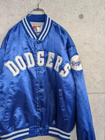 Swingster Dodgers 나일론 바시티 자켓 XL USA 90s