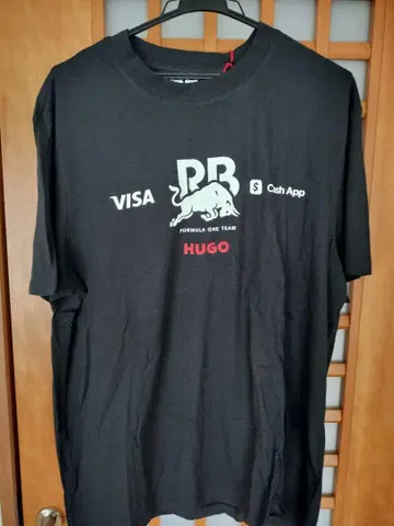 HUGO VISA CASH APP RB T셔츠 쓰노다 유키 블랙 M