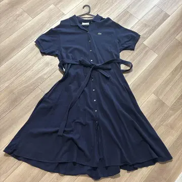라코스테 LACOSTE 네이비 셔츠 원피스 36
