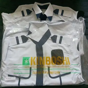 KINBOSHI 가드맨 유니폼 M 사이즈 스카이블루 2벌