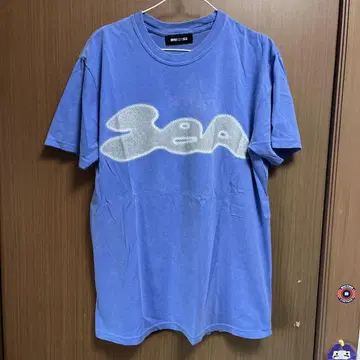 WIND AND SEA 블루 셔츠