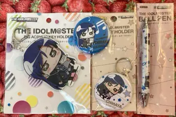 아이돌 마스터 미니치 아크릴 키링 캔 키링 키사라기 치하야