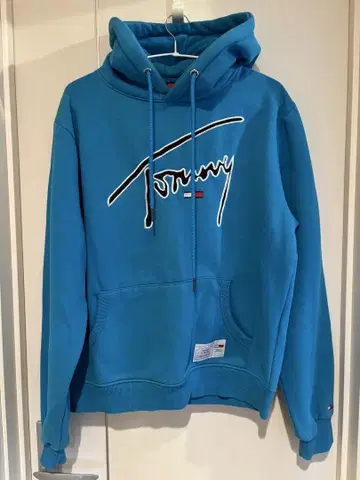 Tommy hilfiger 후드 부착 트레이닝복 L 파랑