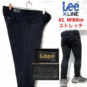 Lee X-LINE 고신축 스키니진 블랙 데님