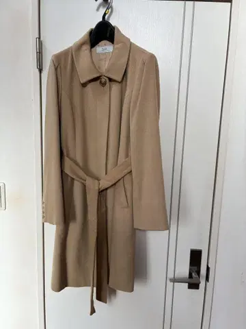 [세일] 여성용 캐시미어 코트 모토마치 제라르 카멜 11호